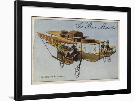 Tourism in the Year 2000-null-Framed Giclee Print