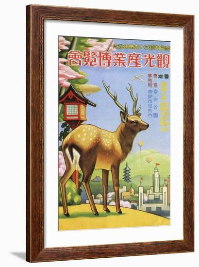 Tourism Industry Exhibition Nara 1933-Vintage Lavoie-Framed Giclee Print