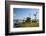 Tourist Boat Anchoring on a Little Island at the Source of the Nile-Michael-Framed Photographic Print