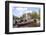 Tourist Boat Crossing Keizersgracht Canal, Amsterdam, Netherlands, Europe-Amanda Hall-Framed Photographic Print