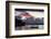 Tourist boat driving back home at sunset in Port Vila, Efate, Vanuatu, Pacific-Michael Runkel-Framed Photographic Print