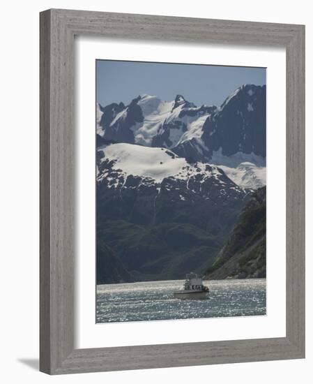 Tourist Boat, Kenai National Fjord, Prince William Sound, Alaska-Richard Maschmeyer-Framed Photographic Print