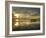 Tourist Camel Train on Cable Beach at Sunset, Broome, Kimberley Region, Western Australia-David Wall-Framed Photographic Print