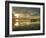 Tourist Camel Train on Cable Beach at Sunset, Broome, Kimberley Region, Western Australia-David Wall-Framed Photographic Print