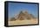 Tourist Horsecart in Foreground, the Giza Pyramids, Giza, Egypt, North Africa, Africa-Richard Maschmeyer-Framed Premier Image Canvas