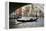 Tourist in a Gondola as They Pass under the Rialto Bridge, Venice, Italy-David Noyes-Framed Premier Image Canvas