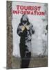 Tourist Information-Banksy-Mounted Giclee Print