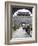 Tourist Rickshaw at a City Gate Watch Tower, Qufu City, Shandong Province, China-Kober Christian-Framed Photographic Print