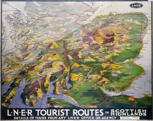 Tourist Routes in Scottish Highlands