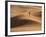 Tourist Running Along Sand Dunes, Tinfou Dunes, Morocco-Jane Sweeney-Framed Photographic Print