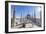 Tourists among the white marble spiers on the top of the Duomo, Milan, Lombardy, Italy, Europe-Roberto Moiola-Framed Photographic Print