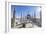 Tourists among the white marble spiers on the top of the Duomo, Milan, Lombardy, Italy, Europe-Roberto Moiola-Framed Photographic Print