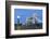 Tourists and Passers by Stop to Take Pictures of Tower Bridge at Dusk-Charlie Harding-Framed Photographic Print