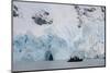 Tourists at the edge of ice shelf, Skontorp Cove, Paradise Bay, Antarctica, Polar Regions-Sergio Pitamitz-Mounted Photographic Print