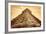 Tourists Climb the Pyramid of Kukulcan-Thom Lang-Framed Photographic Print