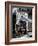 Tourists Drinking Outside a Hotel in Real de Catorce, Mexico-Alexander Nesbitt-Framed Photographic Print