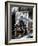 Tourists Drinking Outside a Hotel in Real de Catorce, Mexico-Alexander Nesbitt-Framed Photographic Print