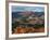 Tourists Hike Along the South Rim of the Grand Canyon-null-Framed Photographic Print