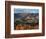 Tourists Hike Along the South Rim of the Grand Canyon-null-Framed Photographic Print