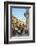 Tourists in a Cafe by the City Bell Tower, the Famous Street in Dubrovnik-Matthew Williams-Ellis-Framed Photographic Print