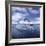 Tourists in Rigid Inflatable Boat Approach a Seal Lying on the Ice, Antarctica-Geoff Renner-Framed Photographic Print