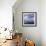 Tourists in Rigid Inflatable Boat Approach a Seal Lying on the Ice, Antarctica-Geoff Renner-Framed Photographic Print displayed on a wall