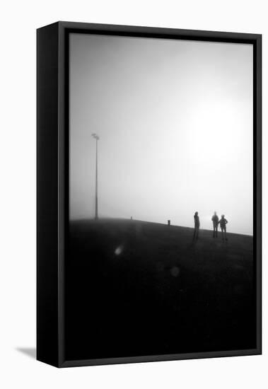 Tourists in the Fog-Guilherme Pontes-Framed Premier Image Canvas