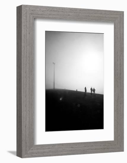 Tourists in the Fog-Guilherme Pontes-Framed Photographic Print