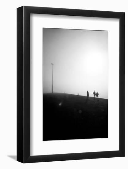 Tourists in the Fog-Guilherme Pontes-Framed Photographic Print