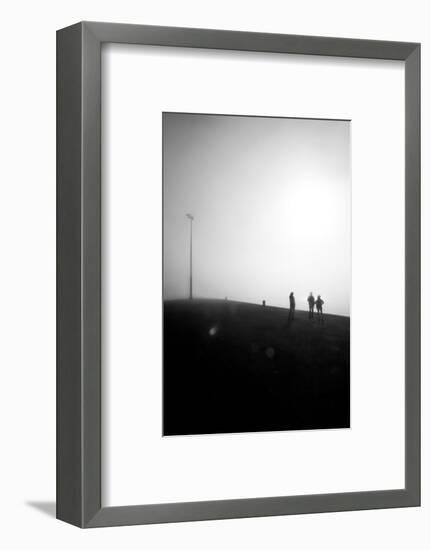 Tourists in the Fog-Guilherme Pontes-Framed Photographic Print