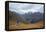 Tourists in the Mountains Standing on a Rock and Looking over the Valley. Overcast. Main Caucasian-Kotenko-Framed Premier Image Canvas