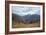 Tourists in the Mountains Standing on a Rock and Looking over the Valley. Overcast. Main Caucasian-Kotenko-Framed Photographic Print