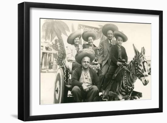 Tourists in Tijuana-null-Framed Art Print