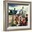 "Tourists in Washington D. C.," August 7, 1948-Constantin Alajalov-Framed Giclee Print