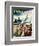 "Tourists in Washington D. C.," Saturday Evening Post Cover, August 7, 1948-Constantin Alajalov-Framed Giclee Print