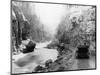 Tourists in Yellowstone National Park-null-Mounted Photographic Print