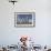 Tourists Looking at Gun Turret on Battleship Missouri-Jon Hicks-Framed Photographic Print displayed on a wall