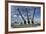 Tourists Looking at Gun Turret on Battleship Missouri-Jon Hicks-Framed Photographic Print