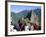 Tourists Looking out Over Machu Picchu, Unesco World Heritage Site, Peru, South America-Jane Sweeney-Framed Photographic Print