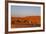 Tourists on Camel Safari, Sahara Desert, Merzouga, Morocco, North Africa, Africa-Doug Pearson-Framed Photographic Print