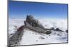 Tourists on Jade Dragon Snow Mountain (Yulong Xueshan), Lijiang, Yunnan, China, Asia-Ian Trower-Mounted Photographic Print