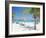 Tourists on the Beach-null-Framed Photographic Print