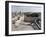 Tourists Praying at a Wall, Wailing Wall, Dome of the Rock, Temple Mount, Jerusalem, Israel-null-Framed Photographic Print