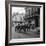 Tourists Take in the Scenery Via Horse-Drawn Carriage on Royal Street in New Orleans-null-Framed Photographic Print