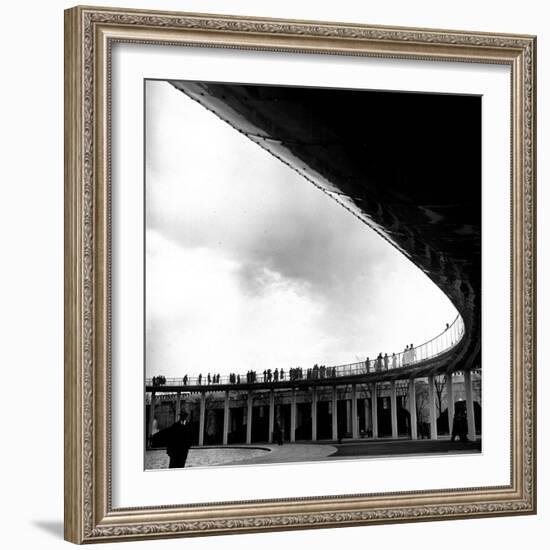 Tourists Walking About the Grounds of the New York World's Fair-David Scherman-Framed Photographic Print