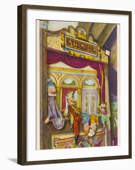 Tournai, Belgium Traditional Guignol De La Maison Tournaisienne (Puppet Theatre)-null-Framed Photographic Print