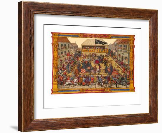 Tournament Venue-Hector Mair Paulus-Framed Art Print