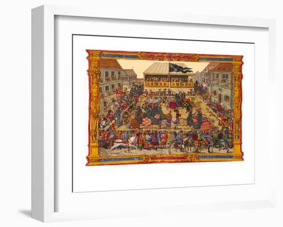 Tournament Venue-Hector Mair Paulus-Framed Art Print