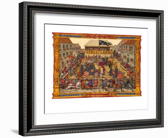 Tournament Venue-Hector Mair Paulus-Framed Art Print