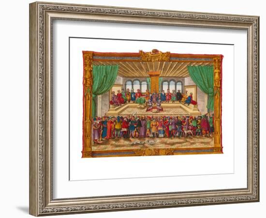 Tournament Venue-Hector Mair Paulus-Framed Art Print